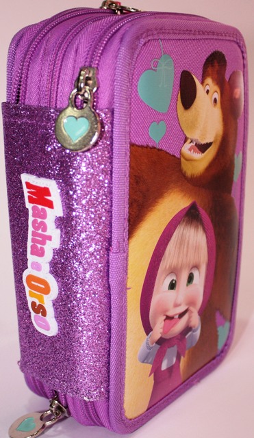 ASTUCCIO 3 ZIP MASHA E ORSO 2016 ASTUCCIO 3 ZIP MASHA E ORSO 2016